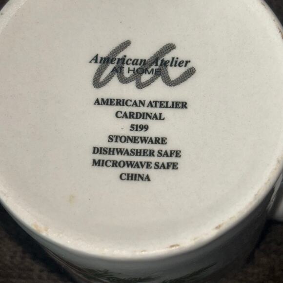 Christmas Woodland
by AMERICAN ATELIER Pair of Mugs Cups Cardinal - Picture 6 of 7